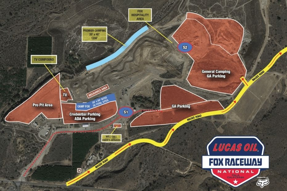 Fox Raceway National I RV Rentals and Camping Guide from