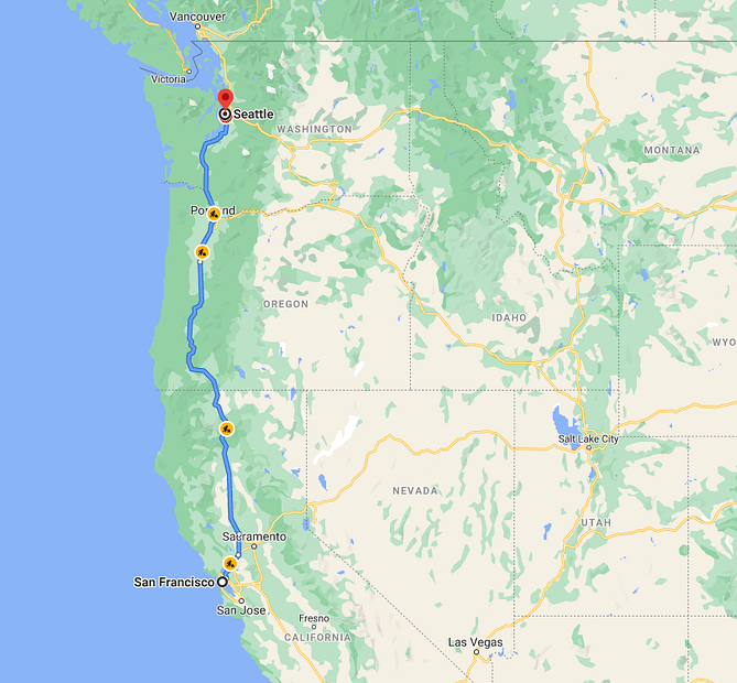 One way RV trip to seattle