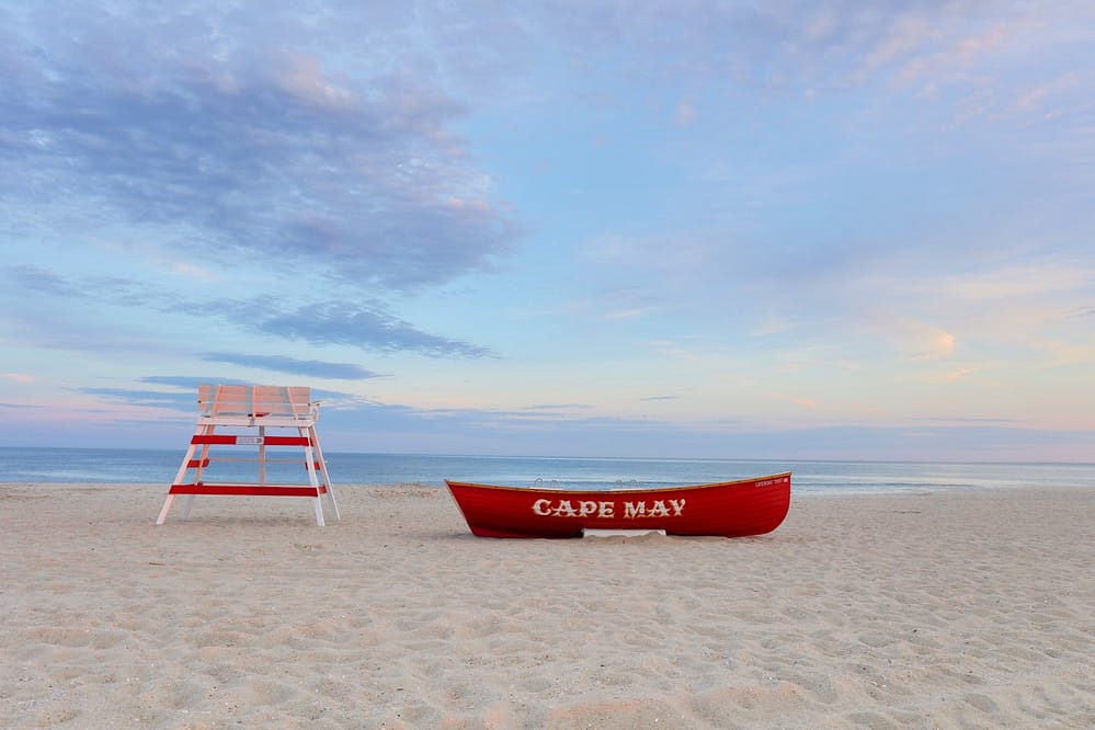 Cape May beach